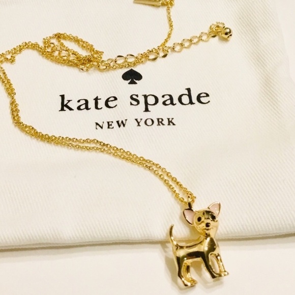 KATE SPADE CINCO DE MAYO CHIHUAHUA NECKLACE - Picture 3 of 5